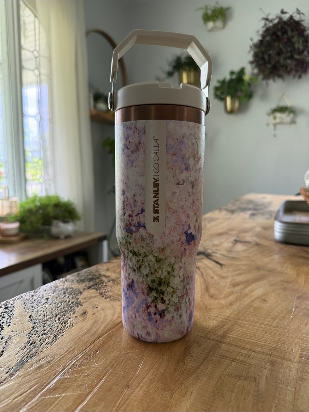 Stanley x Calia Flip Straw Tumbler (Olive Eden)